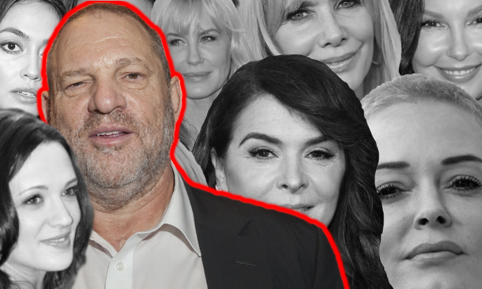 Harvey Weinstein and accusers 2